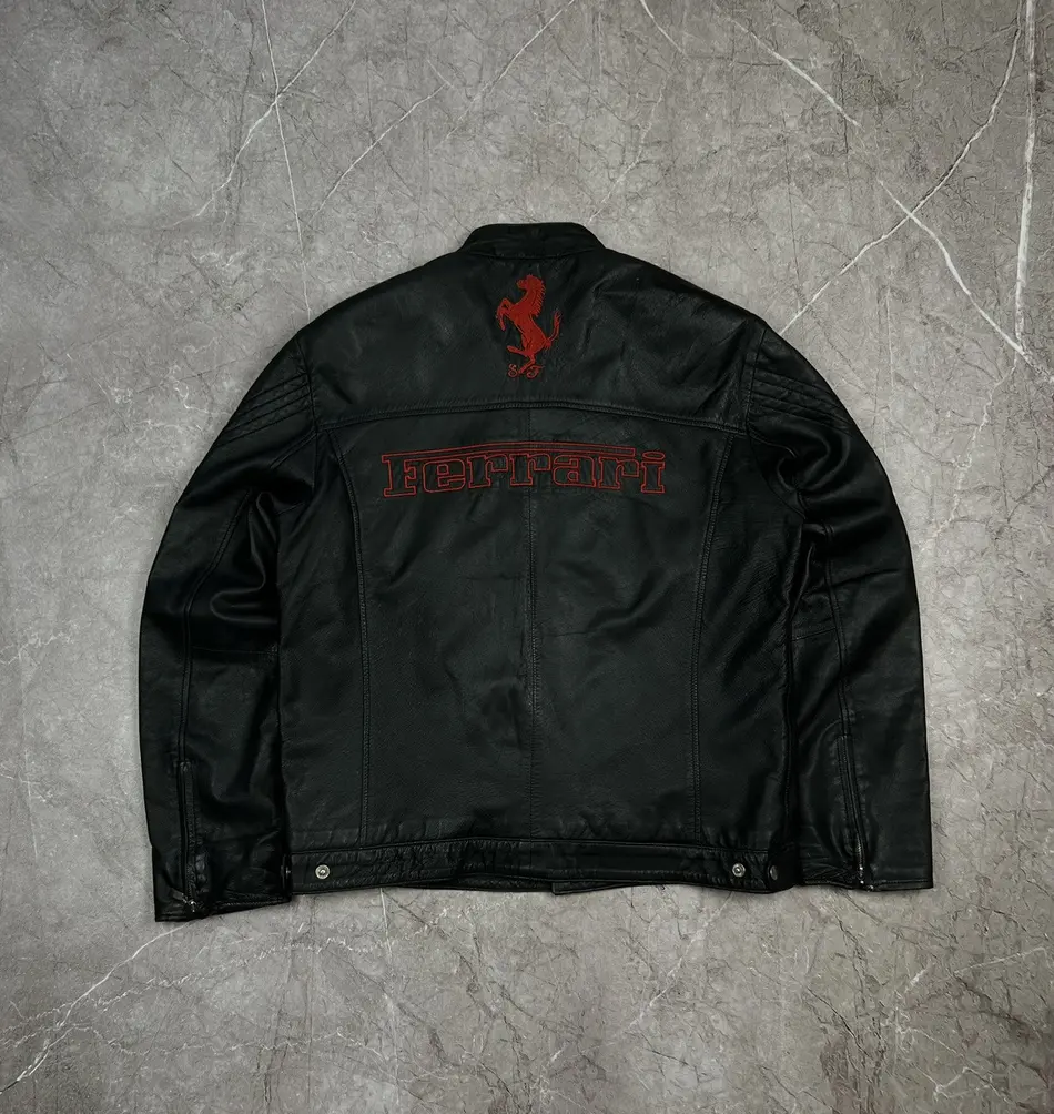 ferrari black jacket