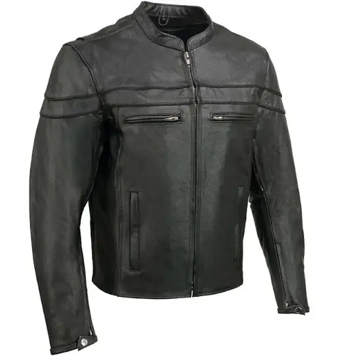 black moto jacket​