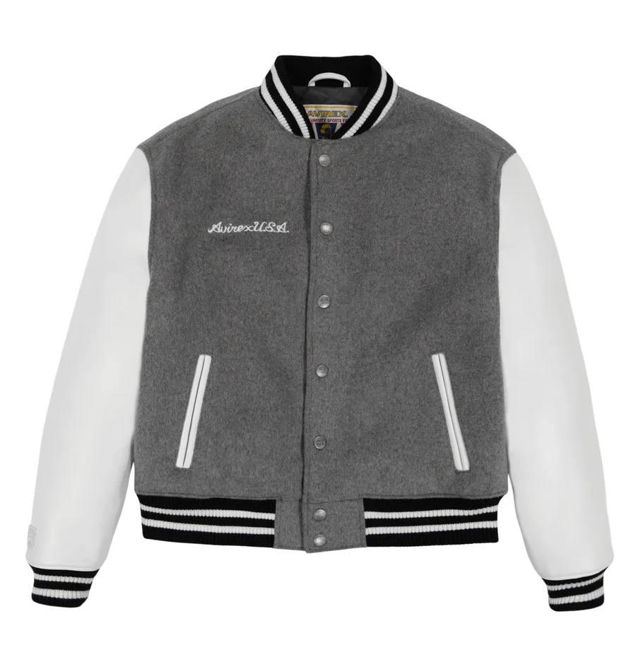 avirex varsity jacket