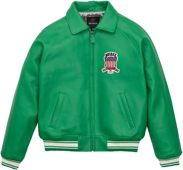green avirex jacket