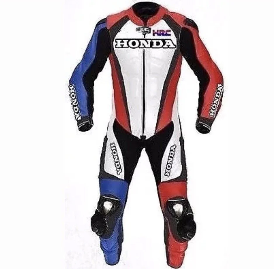 Honda Motorcycle Leather Racing Suit