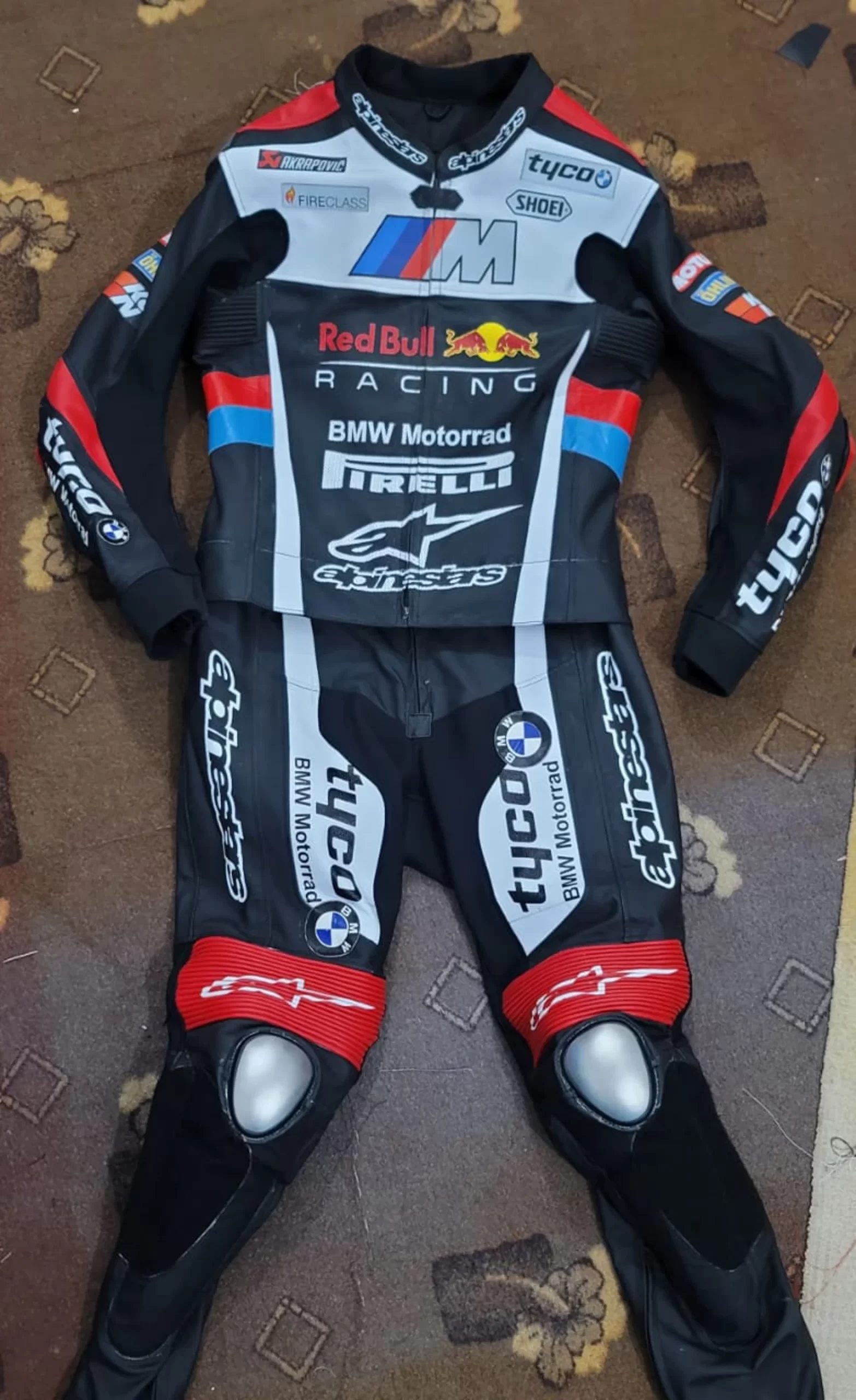 BMW Leather Motorcycle Racing Suit