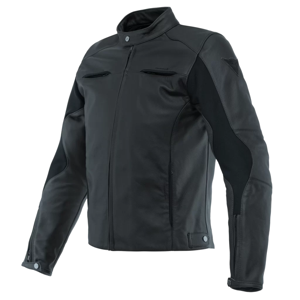 dainese perforated leather jacket