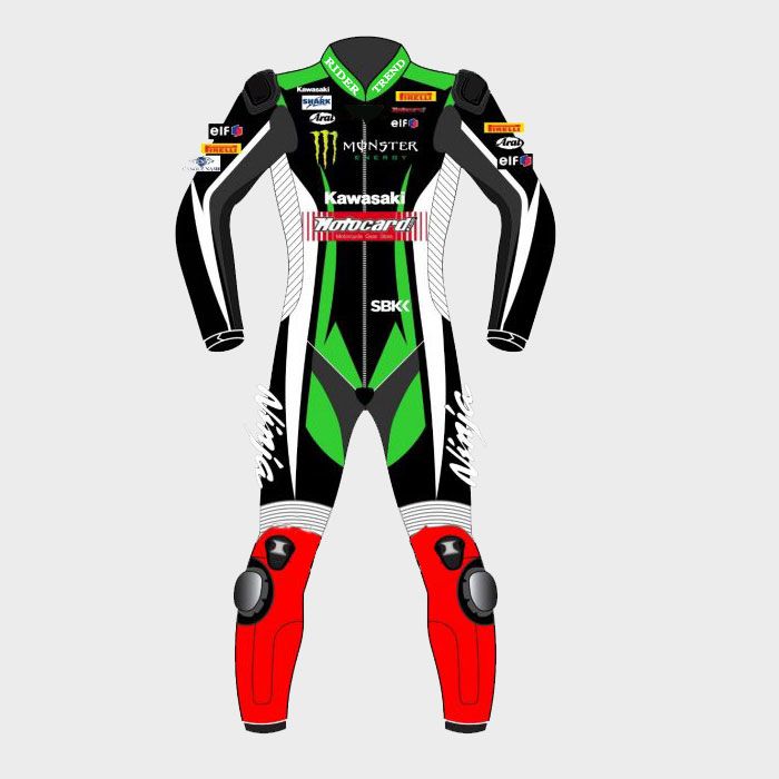Kawasaki racing gear suit